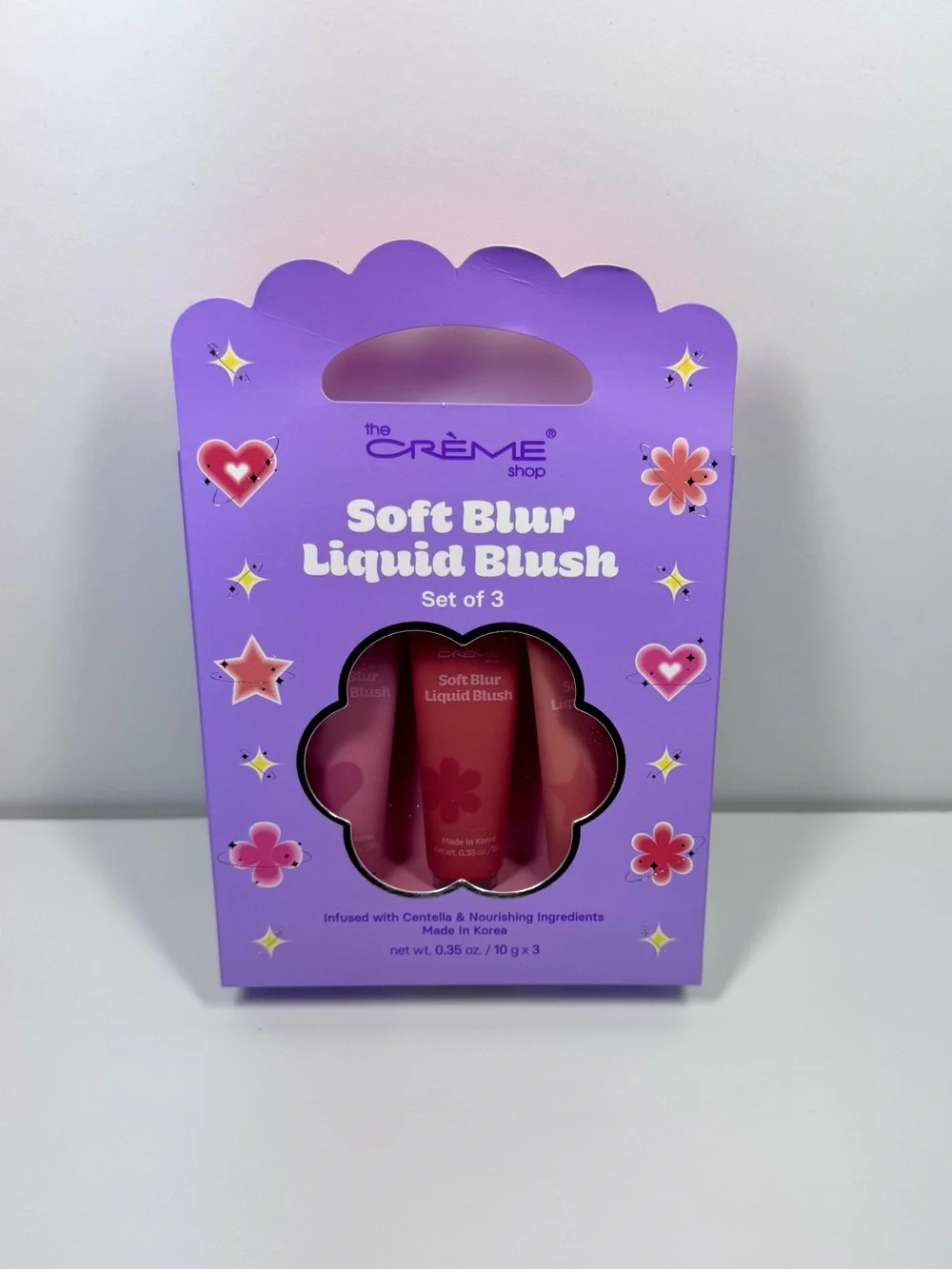 The Crème Shop Soft Blur Liquid Blush Set of 3 – Pink Shades